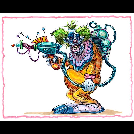 Klown with Backpack Gun | Chiodo Bros. Productions, Inc.